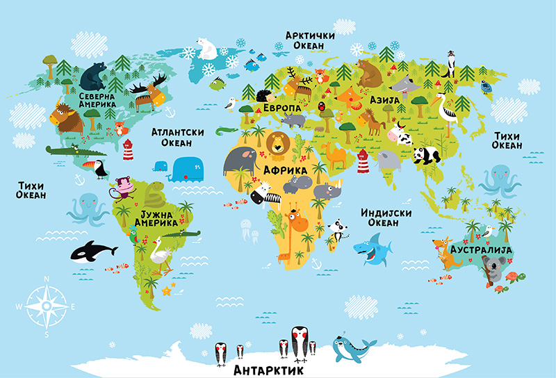 Ceo dezen Foto tapete Mapa sveta 20